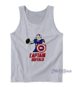 Josh Allen Buffalo Bills Captain Buffalo Tank Top