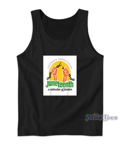 Juneteenth Celebration Freedom Tank Top for Unisex