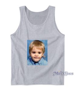 Justin Bieber As A Baby Tank Top For Unisex Justin Bieber As A Baby Tank Top For Unisex