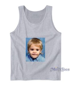 Justin Bieber As A Baby Tank Top For Unisex