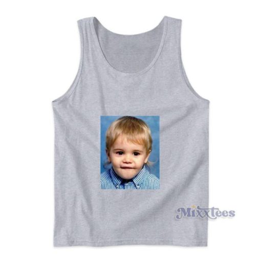 Justin Bieber As A Baby Tank Top For Unisex