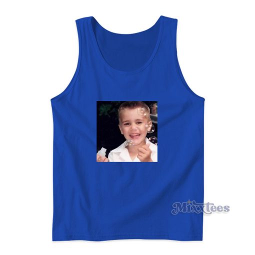 Justin Bieber Kids Photo Tank Top