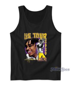 Justin Jefferson U S Tour Tank Top Cheap Custom