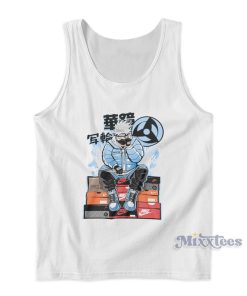 Kakashi Match Jordan Sneakers Tank Top Kakashi Match Jordan Sneakers Tank Top