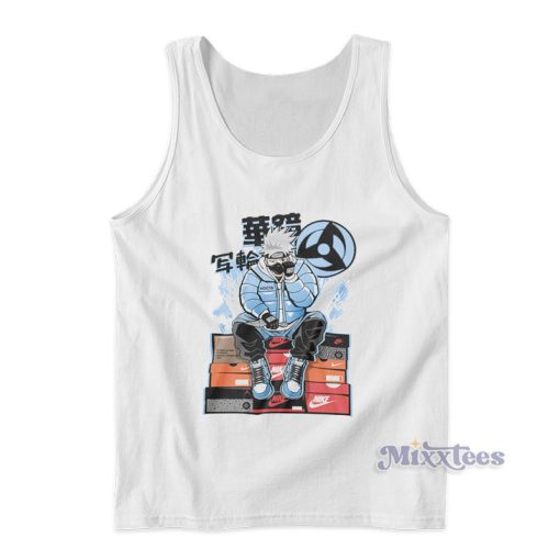 Kakashi Match Jordan Sneakers Tank Top