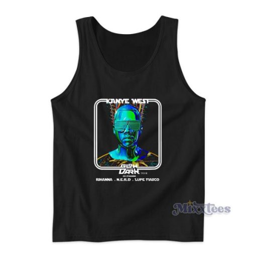 Kanye West Glow In The Dark Tour Tank Top for Unisex