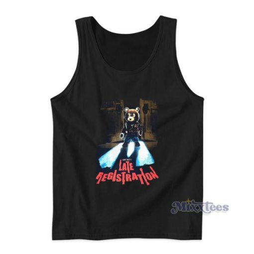 Kanye West Late Registration Tank Top For Unisex