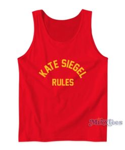 Kate Siegel Rules Tank Top For Unisex 2 Kate Siegel Rules Tank Top For Unisex 3