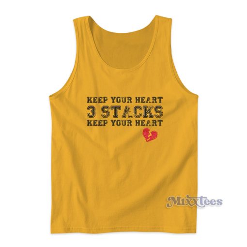 Keep Your Heart 3 stacks Keep Your Heart Tank Top for Unisex