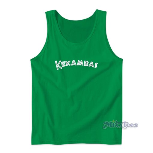 Kekambas Baseball Team Tank Top for Unisex