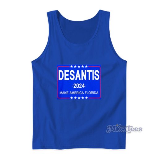 Kenny Chesney Desantis 2024 Make America Florida Tank Top