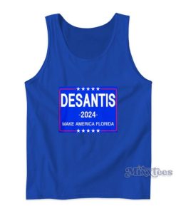 Kenny Chesney Desantis 2024 Make America Florida Tank Top
