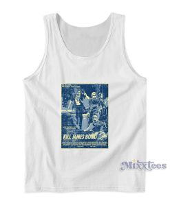 Kill James Bond Poster KJB Movies Tank Top Kill James Bond Poster KJB Movies Tank Top