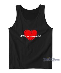 Kiss A Commie Heart Tank Top