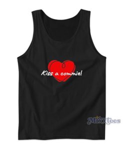 Kiss A Commie Heart Tank Top
