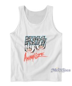 Kiss Animalize Tank Top For Unisex