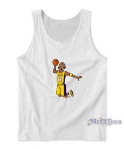 Kobe Bryant Simpsonized Tank Top for Unisex
