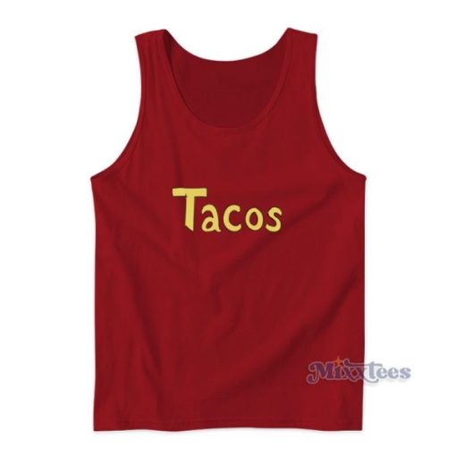 Krillin Tacos Dragon Ball Z Tank Top