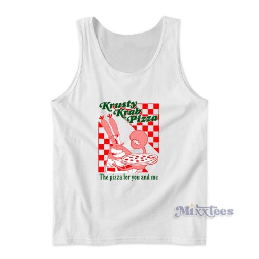 Krusty Krab Pizza Tank Top for Unisex