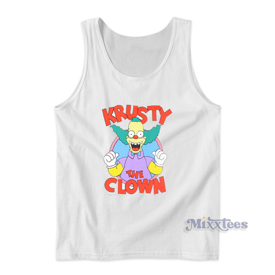 Krusty The Clown The Simpsons 1 Tank Top Krusty The Clown The Simpsons 1 Tank Top