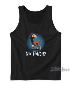 Kuzco Llama No Touchy Tank Top For Unisex