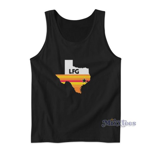 LFG Astros Texas Baseball Tank Top for Unisex