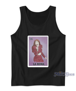 La Reina Selena Quintanilla Perez Card Tank Top