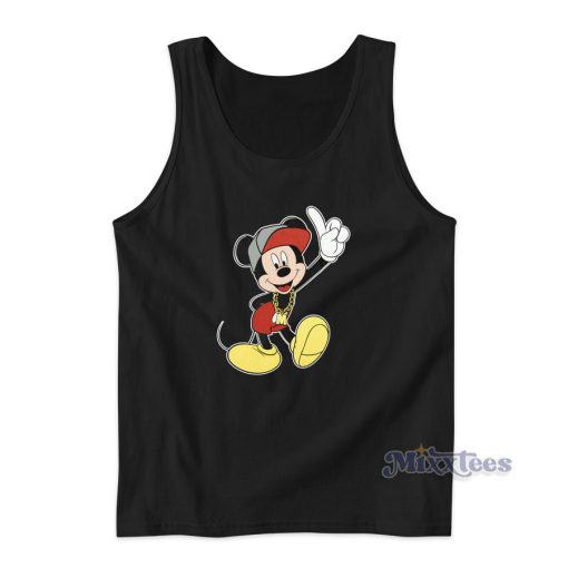 Ladies Justin Bieber Mickey Mouse Tank Top for Unisex