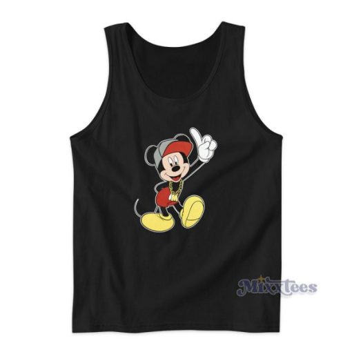 Ladies Justin Bieber Mickey Mouse Tank Top for Unisex