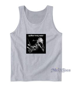 Lady Gaga Born This Way Motorcycle Tank Top for Unisex