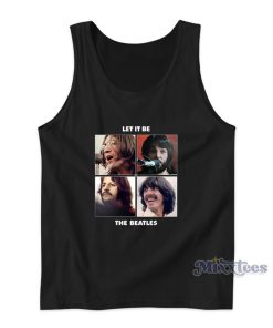 Let It Be The Beatles Tank Top For Unisex