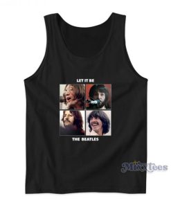 Let It Be The Beatles Tank Top For Unisex