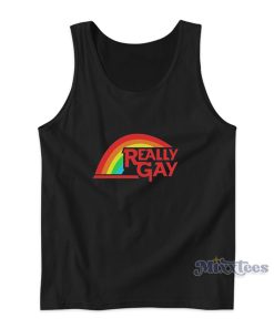 Lgbt Gay Pride Rainbow Really Gay Tank Top