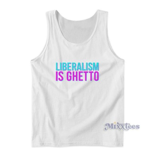 Liberalism Is Ghetto Christian Walker Tank Top