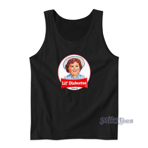 Lil Diabeetus Little Debbie Logo Funny Tank Top