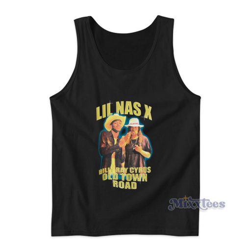 Lil Nas X Billy Ray Cryrus Old Town Road Tank Top