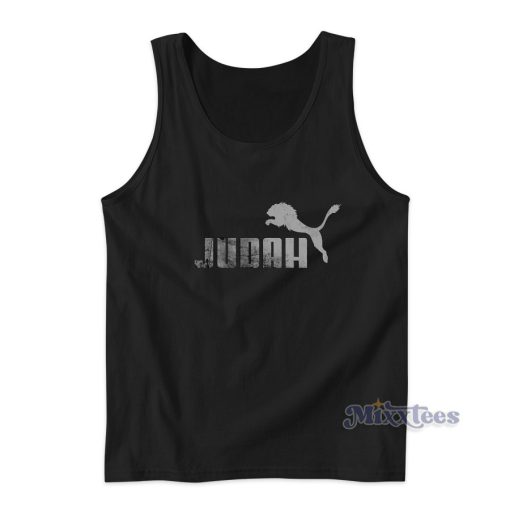 Lion Of Judah Puma Style Tank Top for Unisex