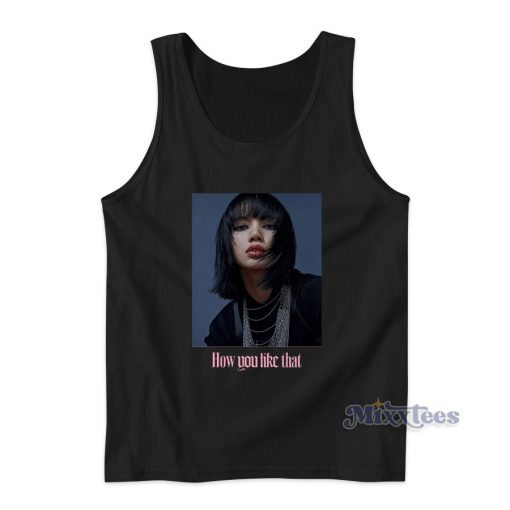 Lisa Blackpink Poster Tank Top for Unisex