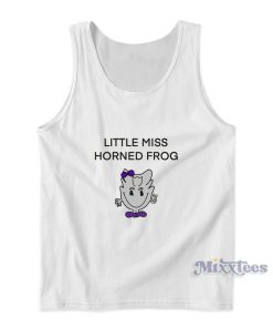 Little Miss Horned Frog Tank Top Little Miss Horned Frog Tank Top