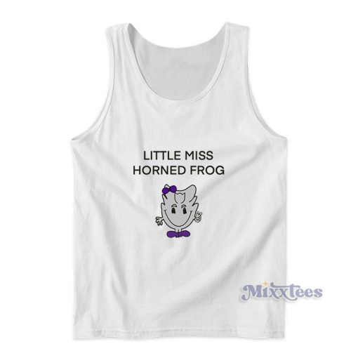 Little Miss Horned Frog Tank Top