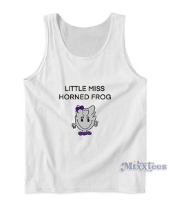 Little Miss Horned Frog Tank Top