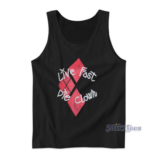 Live Fast Die Clown Tank Top for Unisex