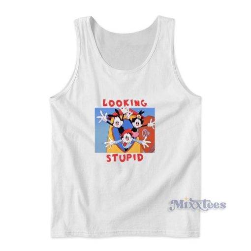 Looking Stupid Animaniacs Tank Top for Unisex