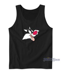 Looney Tunes Sylvester Face Tank Top for Unisex