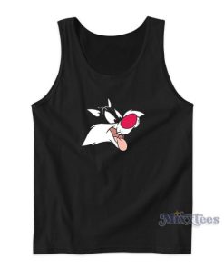 Looney Tunes Sylvester Face Tank Top for Unisex