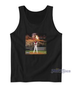 Los Angeles Angels Raisel Iglesias Parental Advisory Tank Top for Unisex