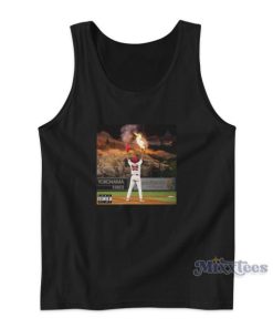 Los Angeles Angels Raisel Iglesias Parental Advisory Tank Top for Unisex