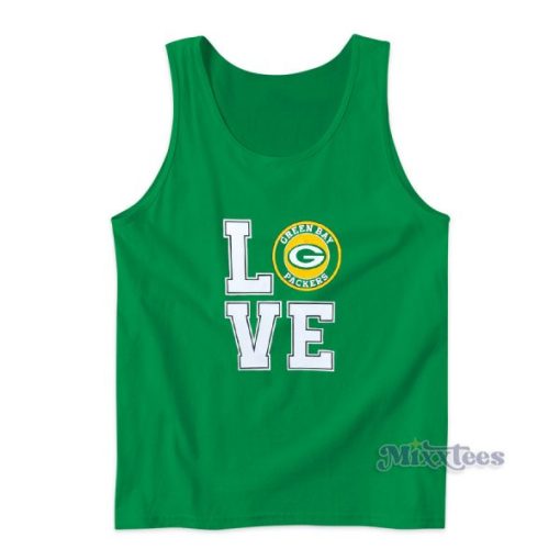 Love Green Bay Packers Tank Top for Unisex