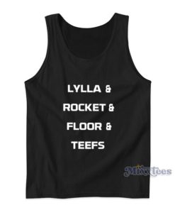 Lylla And Rocket And Floor And Teefs James Gunn Tank Top