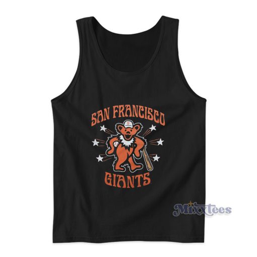 MLB x Grateful Dead San Francisco Giant Bear Tank Top